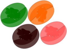 Colorful Candy Drops