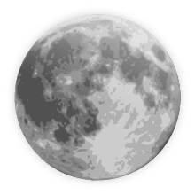 Realistic Full Moon